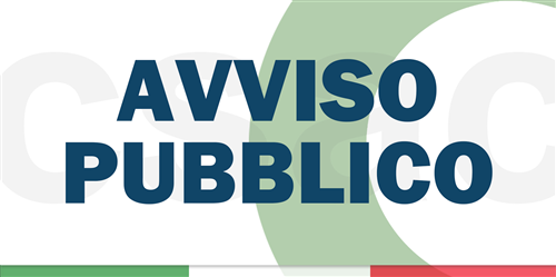 Avviso pubblico